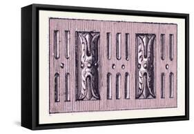 Renaissance Ornament-null-Framed Stretched Canvas