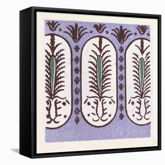 Renaissance Ornament-null-Framed Stretched Canvas