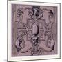 Renaissance Ornament-null-Mounted Giclee Print