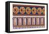 Renaissance Ornament-null-Framed Stretched Canvas