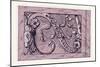 Renaissance Ornament-null-Mounted Giclee Print
