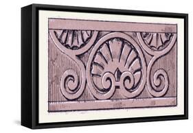 Renaissance Ornament-null-Framed Stretched Canvas