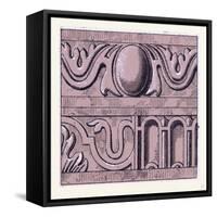 Renaissance Ornament-null-Framed Stretched Canvas