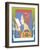 Renaissance Read-David Chestnutt-Framed Giclee Print