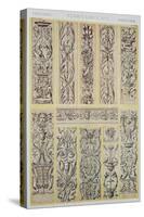 Renaissance Style Decoration, Plate LXXV from Grammar of Ornament-Owen Jones-Stretched Canvas