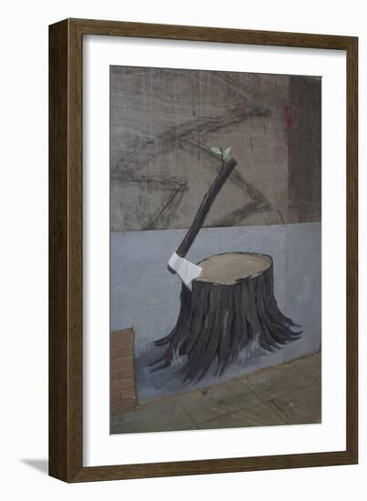 Renaissance-Banksy-Framed Giclee Print