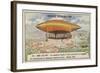 Renard and Krebs' Electrically Powered Airship, Meudon, France, 1884-null-Framed Giclee Print