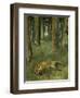 Renard Mort Sous Bois-Edgar Degas-Framed Giclee Print