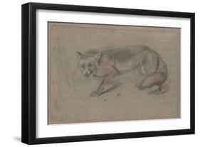 Renard tourné vers la gauche-Pieter Boel-Framed Giclee Print