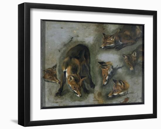 Renards-Pieter Boel-Framed Giclee Print