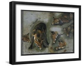 Renards-Pieter Boel-Framed Giclee Print