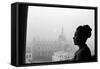 Renata Scotto by the Window-Mario de Biasi-Framed Stretched Canvas