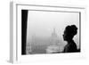 Renata Scotto by the Window-Mario de Biasi-Framed Photographic Print