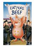 Eat More Beef-Renate Holzner-Art Print