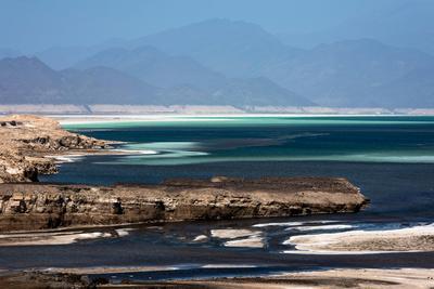 Salt Reserve Lake Assal, Djibouti, Africa