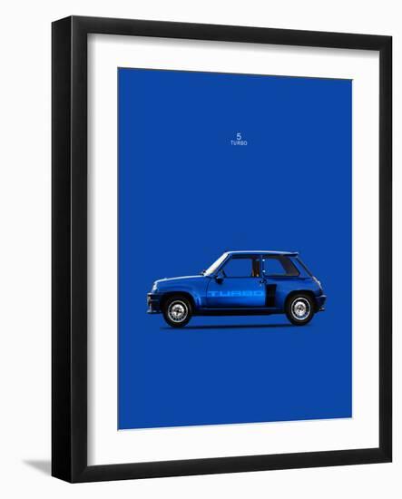 Renault 5 Turbo 1983-Mark Rogan-Framed Art Print