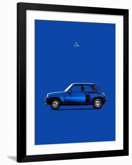 Renault 5 Turbo 1983-Mark Rogan-Framed Art Print