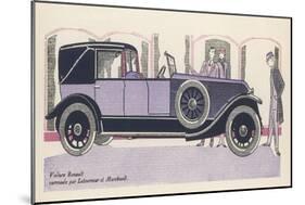 Renault Admired-Jean Grangier-Mounted Art Print