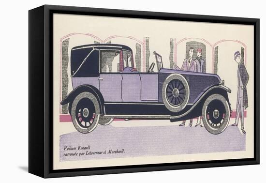 Renault Admired-Jean Grangier-Framed Stretched Canvas