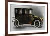 Renault Ax Twin Coupe' Limousine, from 1911 Renault Catalog, France, 20th Century-null-Framed Giclee Print