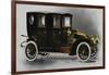 Renault Ax Twin Coupe' Limousine, from 1911 Renault Catalog, France, 20th Century-null-Framed Giclee Print