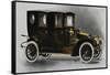 Renault Ax Twin Coupe' Limousine, from 1911 Renault Catalog, France, 20th Century-null-Framed Stretched Canvas