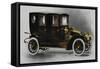 Renault Ax Twin Coupe' Limousine, from 1911 Renault Catalog, France, 20th Century-null-Framed Stretched Canvas