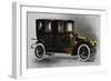 Renault Ax Twin Coupe' Limousine, from 1911 Renault Catalog, France, 20th Century-null-Framed Giclee Print