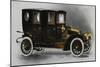 Renault Ax Twin Coupe' Limousine, from 1911 Renault Catalog, France, 20th Century-null-Mounted Giclee Print