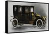 Renault Ax Twin Coupe' Limousine, from 1911 Renault Catalog, France, 20th Century-null-Framed Stretched Canvas