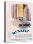 Renault, Magazine Advertisement, USA, 1930-null-Stretched Canvas