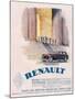 Renault, Magazine Advertisement, USA, 1930-null-Mounted Giclee Print