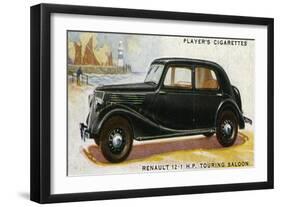 Renault Saloon-null-Framed Art Print
