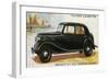 Renault Saloon-null-Framed Art Print