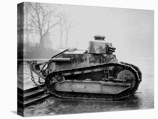 Renault Tank with 57mm Cannon, c.1918-Jacques Moreau-Stretched Canvas