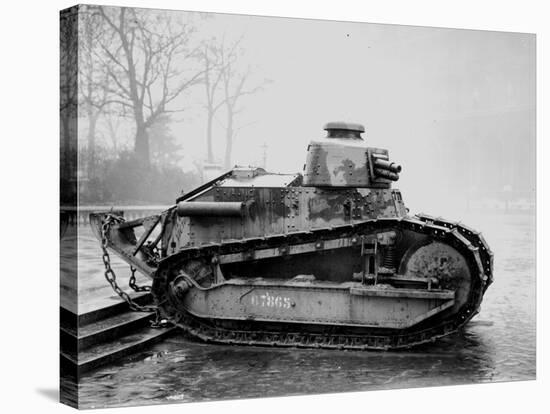 Renault Tank with 57mm Cannon, c.1918-Jacques Moreau-Stretched Canvas