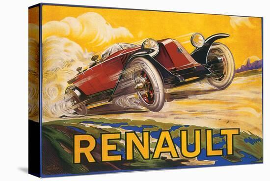 Renault-De Bay-Stretched Canvas
