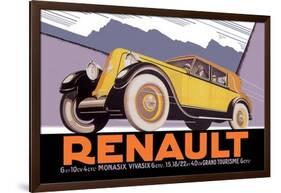 Renault-null-Framed Art Print