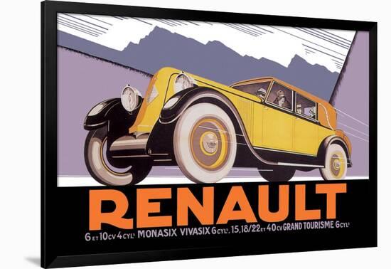 Renault-null-Framed Art Print