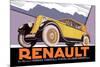 Renault-null-Mounted Art Print