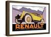 Renault-null-Framed Art Print