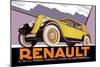 Renault-null-Mounted Art Print