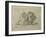 Rencontre de cavaliers maures-Eugene Delacroix-Framed Giclee Print