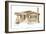 Rendering of Craftsman House-null-Framed Art Print