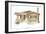 Rendering of Craftsman House-null-Framed Art Print