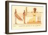 Rendering of the Goddess of Truth and Justice (Maat) Egypt-null-Framed Art Print