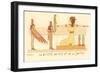 Rendering of the Goddess of Truth and Justice (Maat) Egypt-null-Framed Art Print