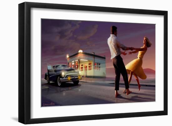 Rendevous-Chris Consani-Framed Art Print