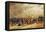 Rendez-Vous in the Bois De Boulogne-Auguste de Molin-Framed Stretched Canvas