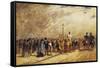 Rendez-Vous in the Bois De Boulogne-Auguste de Molin-Framed Stretched Canvas